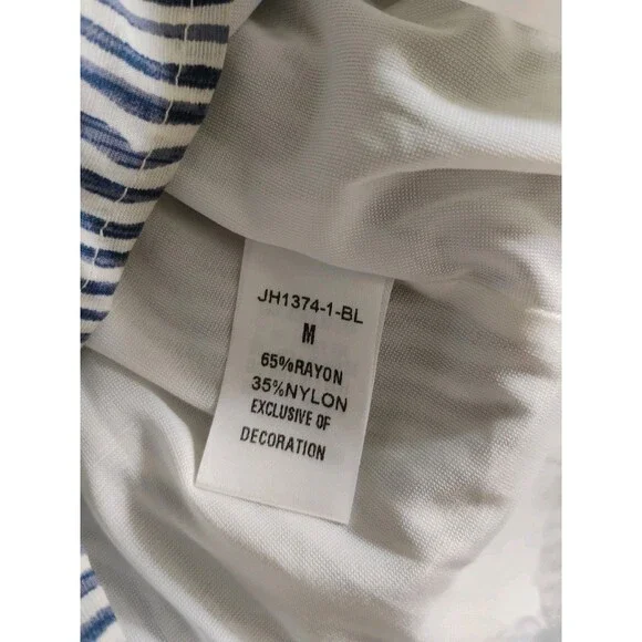 THML Women’s Dress Anthro Boho Embroidered Rayon Blend Sleeveless Sz M Rainbow - Picture 7 of 8